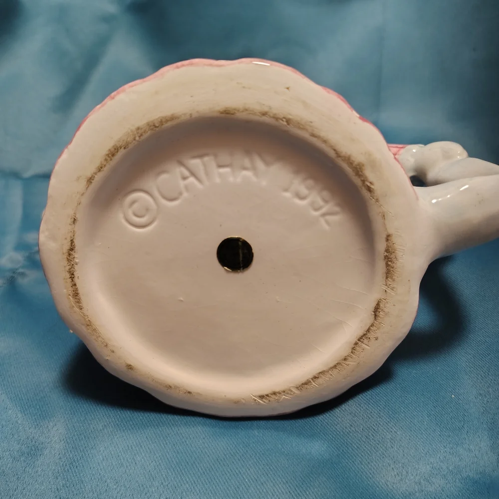 Charming Pink Rabbit Teapot - Picture 2 of 2
